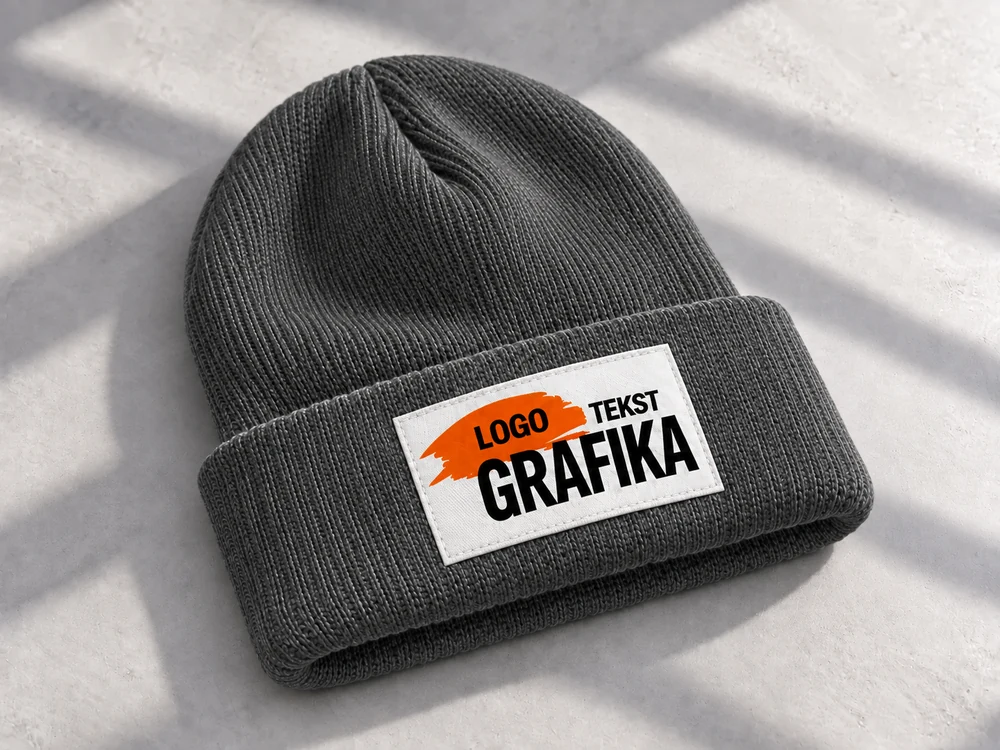 Znakowanie odzieży Czapka zimowa
