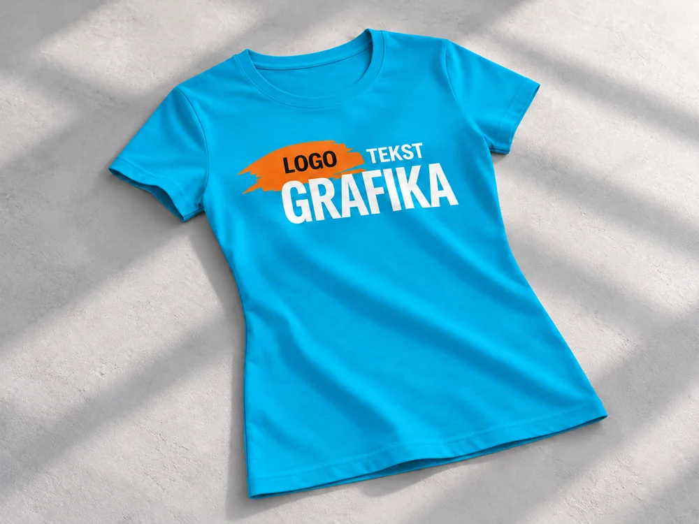 Znakowanie odzieży T-shirt damski
