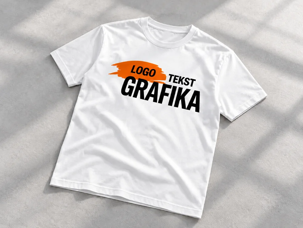 Znakowanie odzieży T-shirt męski